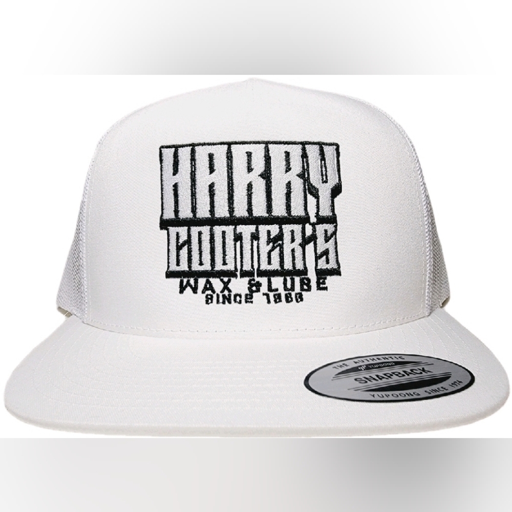 Harry Cooter's Wax & Lube Since 1969 Direct Embroidered Mesh Adjustable Hat